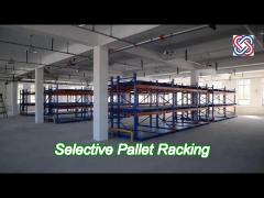 50mm Pitch Selective Pallet Racking Industrial Storage 1-4.5T