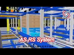 Q355 30m AS RS System Automatic Stacker Crane For Warehouse