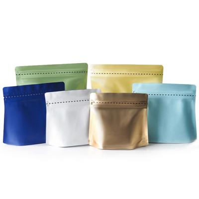 China Colorful Mylar Foil Stand Up Pouch Single Zipper Package Recyclable Self Sealing for sale