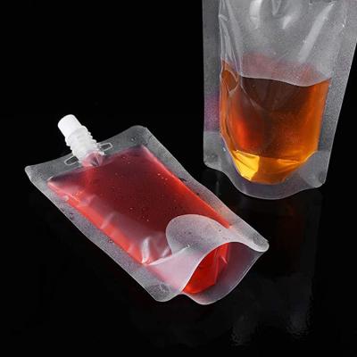 China 150ml Stand Up k Liquid Spout Bag Odorless For Beverage for sale