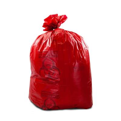 China 20-30 Gallon Biohazard Waste Disposal Bags , 3.2mil Waste Can Liners for sale