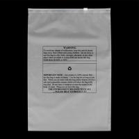 China 0.025- CPE de empacotamento biodegradável EVA Frosted Zipper For Cloth do saco de 0.14mm à venda