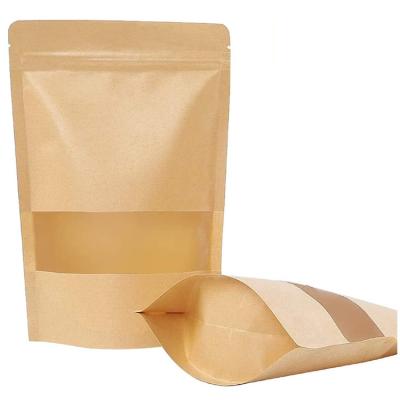 China Matte Window k Packaging Bags, 25-2500g bereifte Tasche mit Reißverschluss zu verkaufen