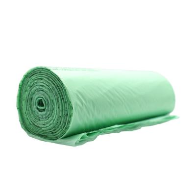 China la basura biodegradable del verde 11-210mic empaqueta abonable para limpio casero en venta