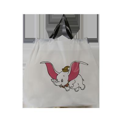 Κίνα πλαστικές Tote τσάντες 35cm*40cm, ανακυκλωμένες τσάντες πάγου 10 λιβρών με Drawstring προς πώληση