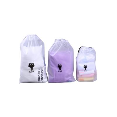 China EVA PE Drawstring Plastic Bag for sale