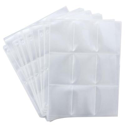 China 9 Pocket Plastic Mtg Card Sleeves , Leakproof 32.6*20cm Credit Card Sleeves for sale