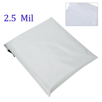 China 2.5 de Zelfdichtende Strook van Mil Envelopes Shipping Bags With, Witte Polymailers Te koop