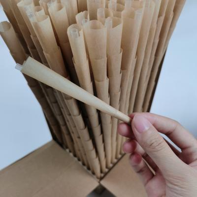 Chine Taille organique pré roulée des cônes 1/4 du chanvre 17g faite en fibre en bambou naturelle à vendre