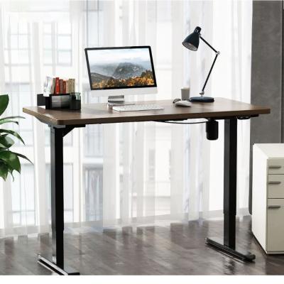 China Adjustable (height) Electric Hight Adjustable Table Home Office Ergonomic Computer Desk Modern Design Sit Standing Desks for sale