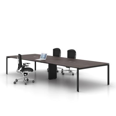 China Extendable Rectangle Morden Office Meeting Desk Conference Room Long Design 10 Seat Meeting Table for sale