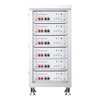 China Solar Energy Household System 100ah 200ah Lifepo4 10kwh 15kwh 20kwh 25kwh 512V Rechargeable High voltage Lithium ion Rack Mounted Batteries  for home for sale