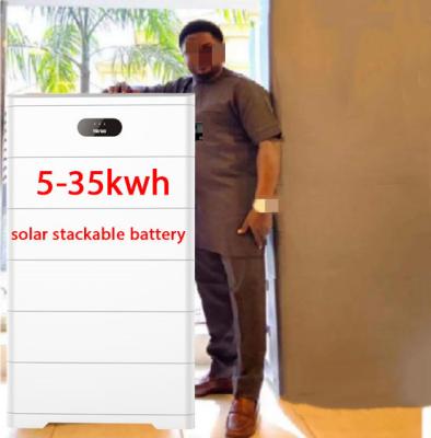 China Solar Energy Household System Solar Power Backup HV lifepo4 Lithium ion 48v 5kwh 100ah stackable renewable smart residential battery energy storage system for sale