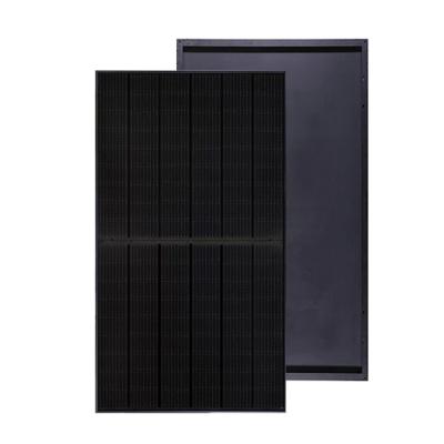 China Solar Home System Monocrystalline Silicon 400 watt 405W 410W 415W 420W all black solar panel for home complete kit For Home System Solar Panels for sale