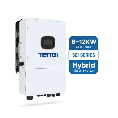 China Residential electricity SRNE Hybrid 5Kw Single Phase split three 5500W Home Use Solar Energy System Price Power Inverter off Grid With Mppt Solar Charge for sale