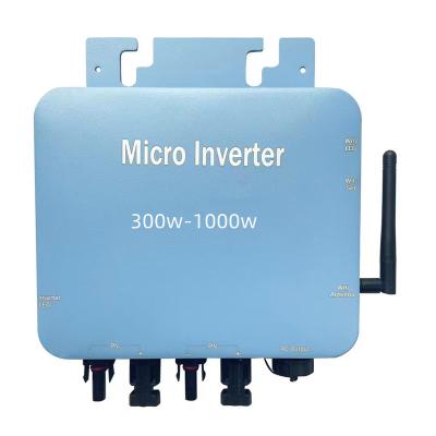 China Residential electricity 600W 700W 800W 1000W 1500W WIFI MicroInverter Photovoltaic IP65 Grid Tie Inverter PV MPPT Solar Micro Inverter for Solar Panels for sale