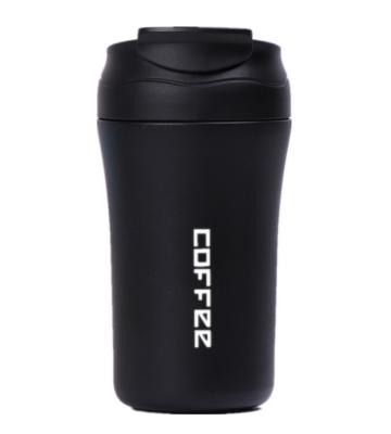 China 2021 New Viable 2 In 1 Portable Travel Mug With Straw Vacuum Mug Heat Insulation Coffee Mug for sale