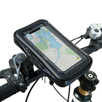 China High Cost Effective Waterproof Bicycle Handlebar Mobile Phone Holder For Waterproof Bicycle Bag for sale