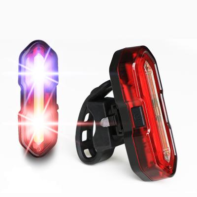 China Newest Fashion IPX4 Waterproof Hot Selling Red Bike Head LED Light, Multifunctional Bike Tail Light for sale