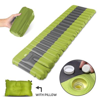 China Portable High Quality Waterproof Air Camping Sleep Pad Inflatable Mattress for sale