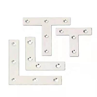 China Custom Furniture Fixed Fixed Support Hardware Metal Support Right Angle Bracket Thicken Stainless Steel Corner Code for sale