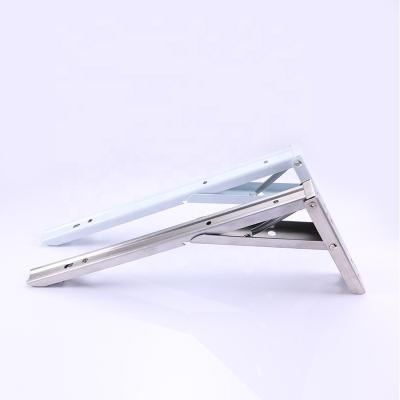 China Stainless Steel Iron Table Bracket Attic Bracket Triangle Fixed Shelf Heavy Duty Adjustable Folding Support Support for sale