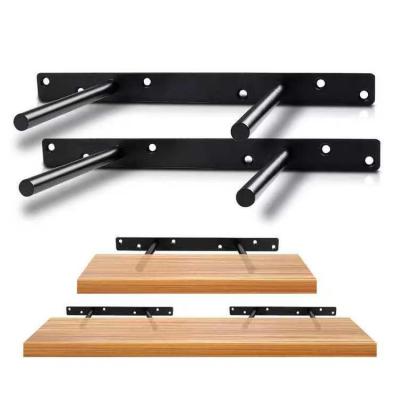 China Amazon Hot Sale Heavy Duty Fixed Bracket Shelf Lip Support Fixed Bracket Fixed Shelf Bracket Powder Coated Support for sale