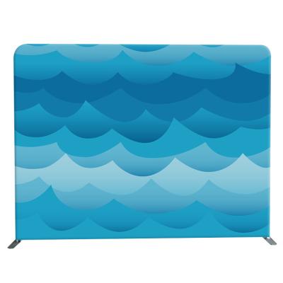 China 270g Kinetted Polyester Fabric Popular Backdrops Portable Photo Booth Backdrop for sale