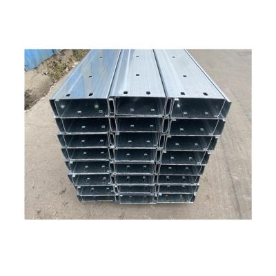 China Constructio China Transition Galvanium Construction Stainless Door Frame Profiles C Shaped Steel For Sale for sale