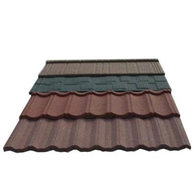 China Factory Price Manufacturer Modern Wholesale Chinese Professional Stone Coated Steel Roof Tile For Sale for sale