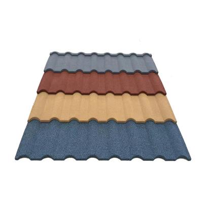 China Manufacturer High Quality Cheap Price Modern Professional Color Metal Stone Coated Steel Roof Tile for sale