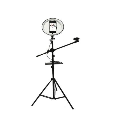 China Foldable Stainless Steel Selfie Stick No Live Frame Live Broadcasting Stand for sale