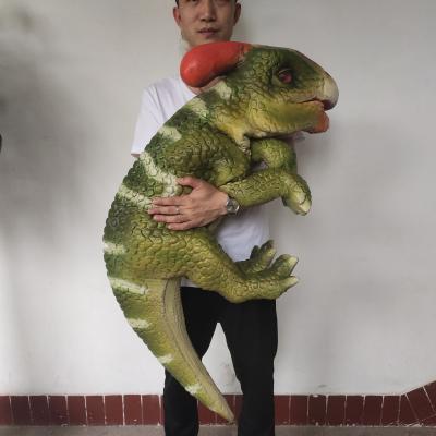 China High Quality Stainless Steel Frame Dinosaur Puppet Animatronic Baby Dinosaur Puppet in Demonstration for sale