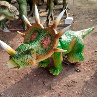 China Real Sense Soft Rubber Dinosaur Robotic Ride For Theme Park On Sale for sale