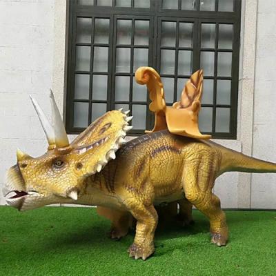 China Silicone Dinosaur Factory Coin Operated Animatronic Ride for sale