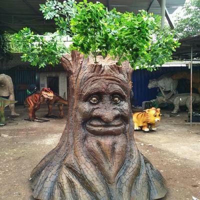 China Custom Animatronic Theme Park Christmas Decoration Talking Tree For Sale for sale