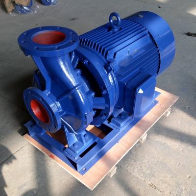 China High Efficiency Cast Iron Factory Price Small ISW Centrifugal Pump 500m3/h Iron Stainless Steel Water Pump for sale