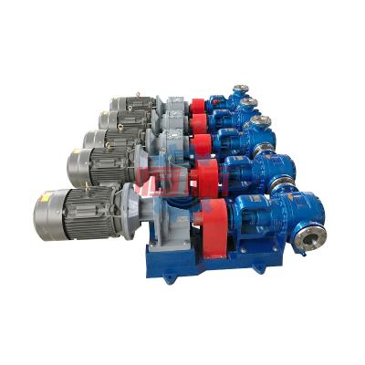 China Iron / Stainless Steel NYP High Viscosity High Temperature Internal Gear Rotor Oil Pump for sale