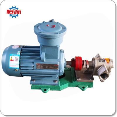 China Good flowidity stainless steel explosion proof ethanol gear pump for sale