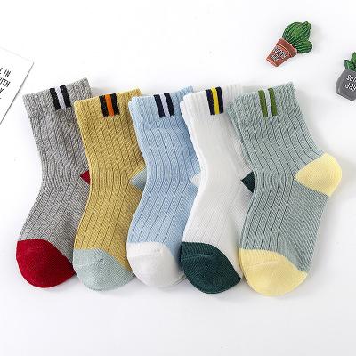 China New Product QUICK DRY Upper Fashion Custom Patchwork Socks Funny Winter Cotton Crew Socks For Baby for sale