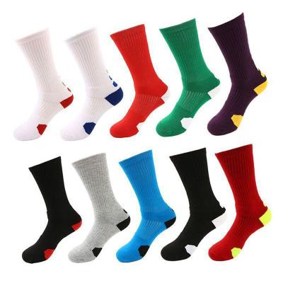 China High Quality Breathable Designer Jacquard Casual Athletic Logo Customized Crew Socks Cycling Sports Socks For Men for sale