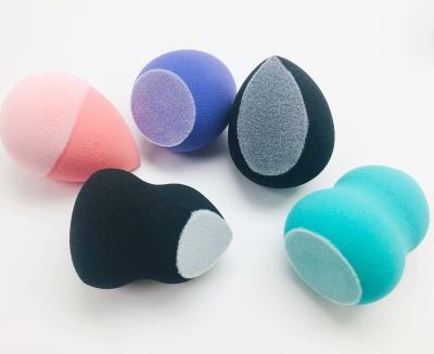 China Extra Soft Microfiber Velvet Makeup Sponges Latex Free Private Label Beauty Puffs For Cosmetic for sale