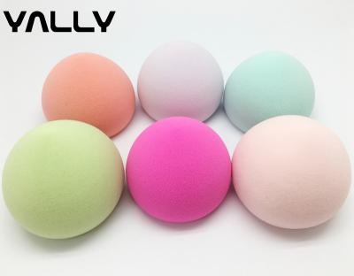 China Extra soft peach shape complexion puff Innovative 3-in-1 makeup applicator sponges for face beauty blending for sale