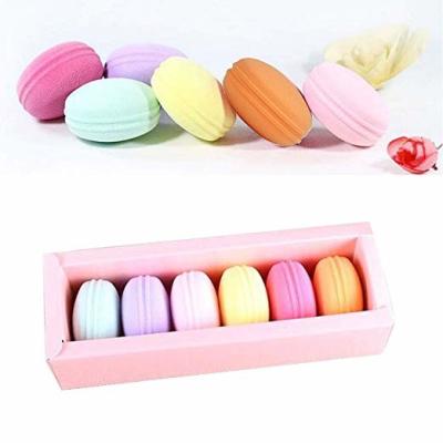 China 2019 extra soft macaroon makeup puff Cute Makeup Sponge Powder Foundation Puff For face foundation à venda