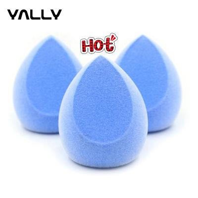 China 2020 new arrival Super Soft Microfiber Velvet Cosmetic Makeup Powder Puff Beauty Sponge Blender for sale