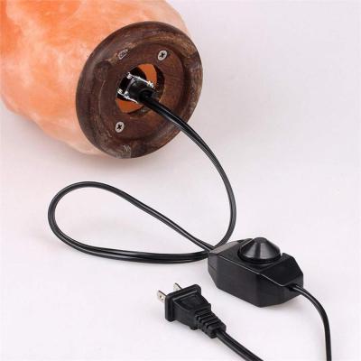 China Home Appliance Salt Lamp Power Cord Extension Cord with E14 Lamp Fitting and Standard Dimmer Switch for sale