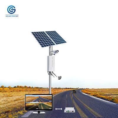 China Solar Powered Waterproof CCTV Transmission Solar Remote Control System Outdoor Wireless IP Camera Waterproof/Waterproof for sale