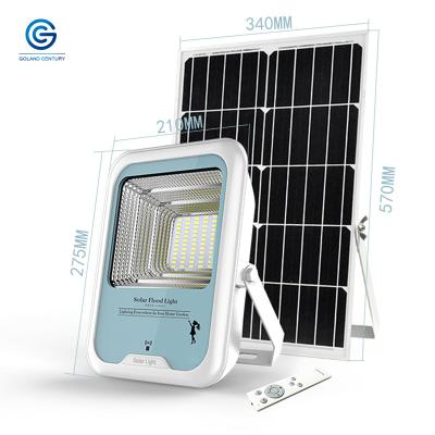 China ROAD High Brightness 1200 Lumen 12W Solar Panel Wall Sensor Integrated Flood Light with 7 Working Mode for Outdoor Street for sale