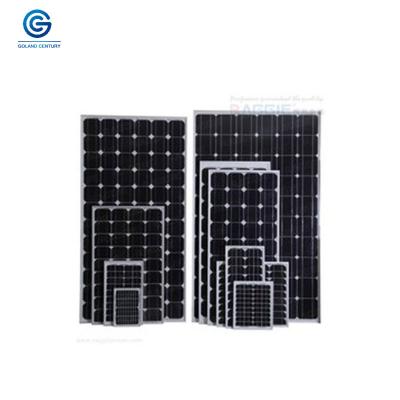 China China factory direct sale 5W-330W mono solar panelhouse PV solar panel street light battery for all solar systems for sale