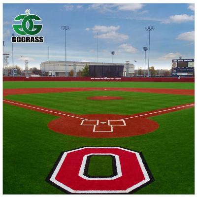 China Football USA High Level Artificial Turf Synthetic Baseball Field for sale